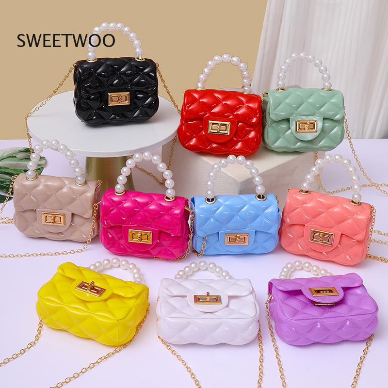 Women Bags 2026 Trends - 2026 Jelly Mini Crossbody Tasje, gewatteerd