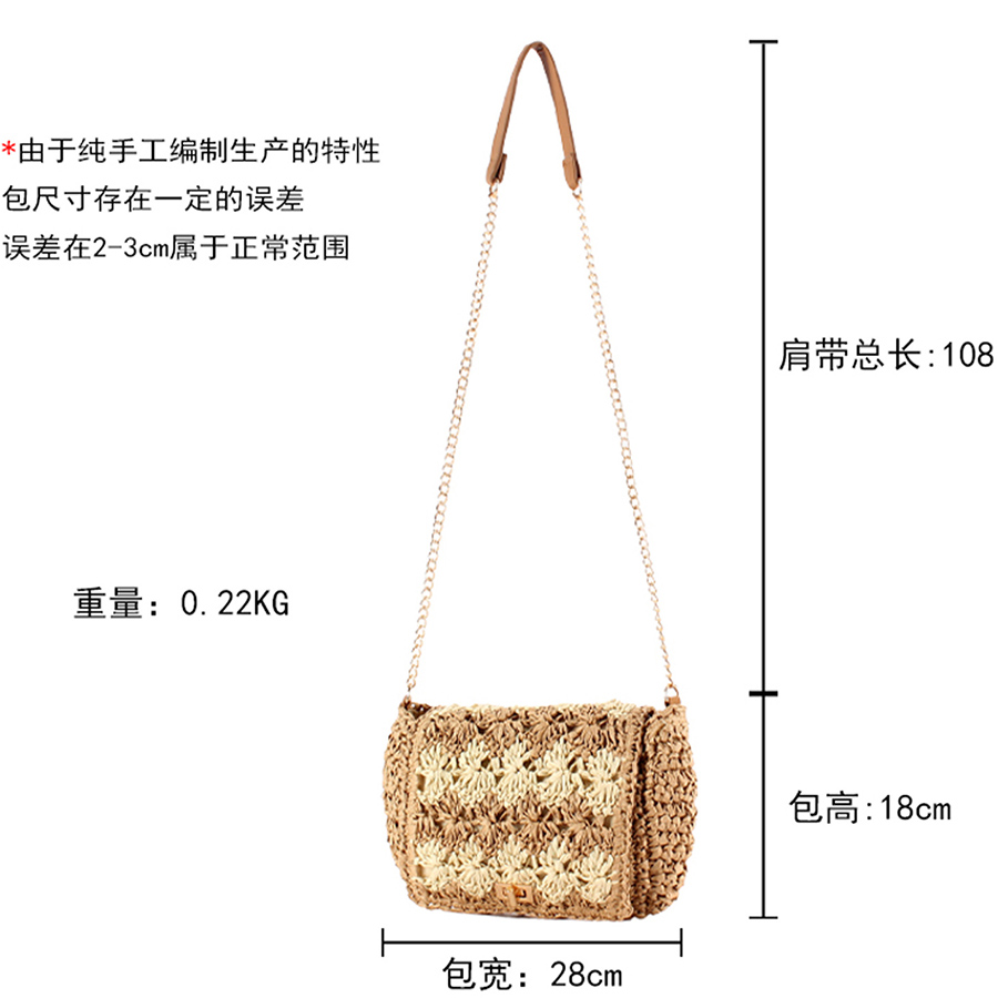 Strooien crossbodytassen voor  - Women'S Raffia Bags recensie en prijs