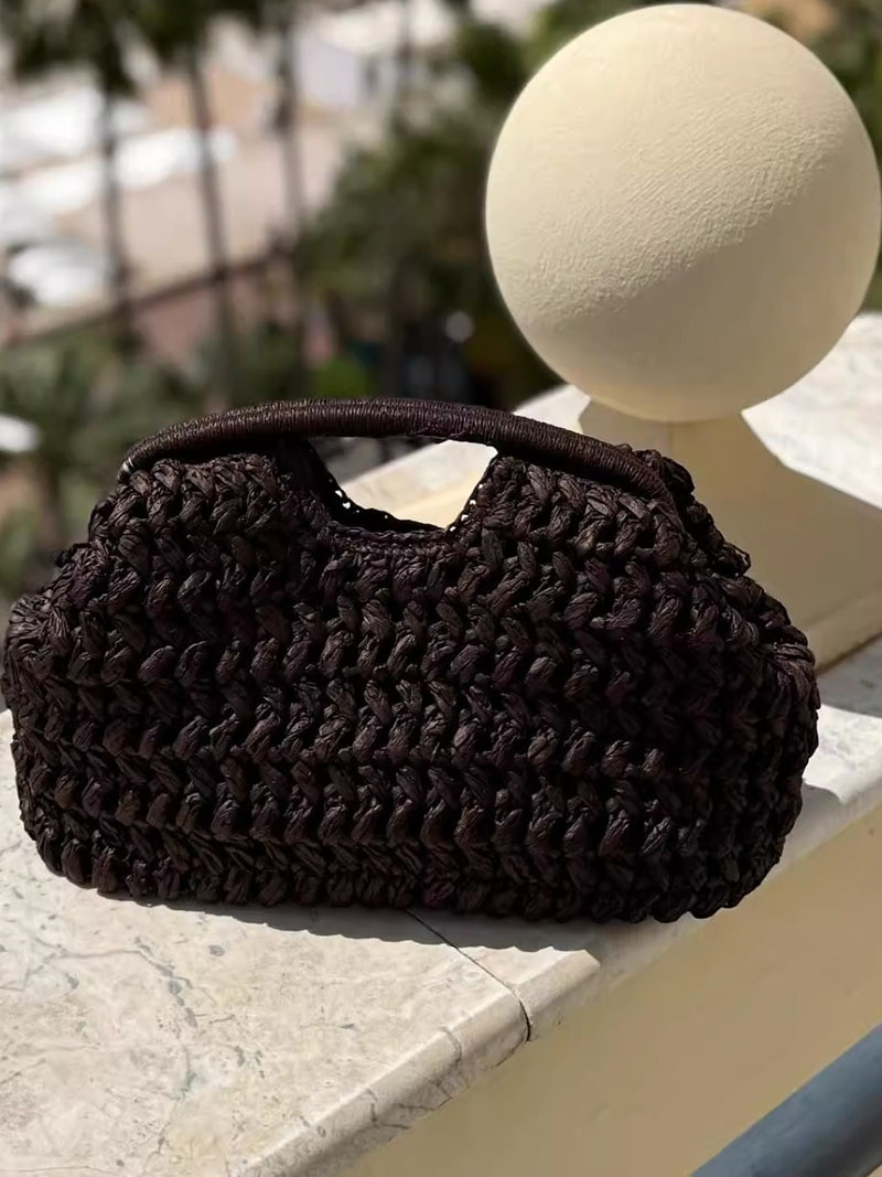 Elegante Dames Keten Geweven H - Women'S Raffia Bags recensie en prijs
